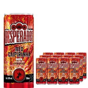 Desperados Red Caipirinha Guarana & Red Fruit Beer 12 x 330 ml