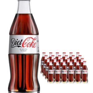 Diet Coca-Cola Glass Bottles 24 x 200 ml