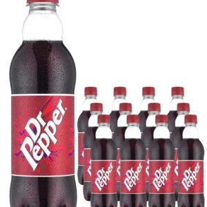 Dr Pepper Plastic Bottle 12 x 500 ml