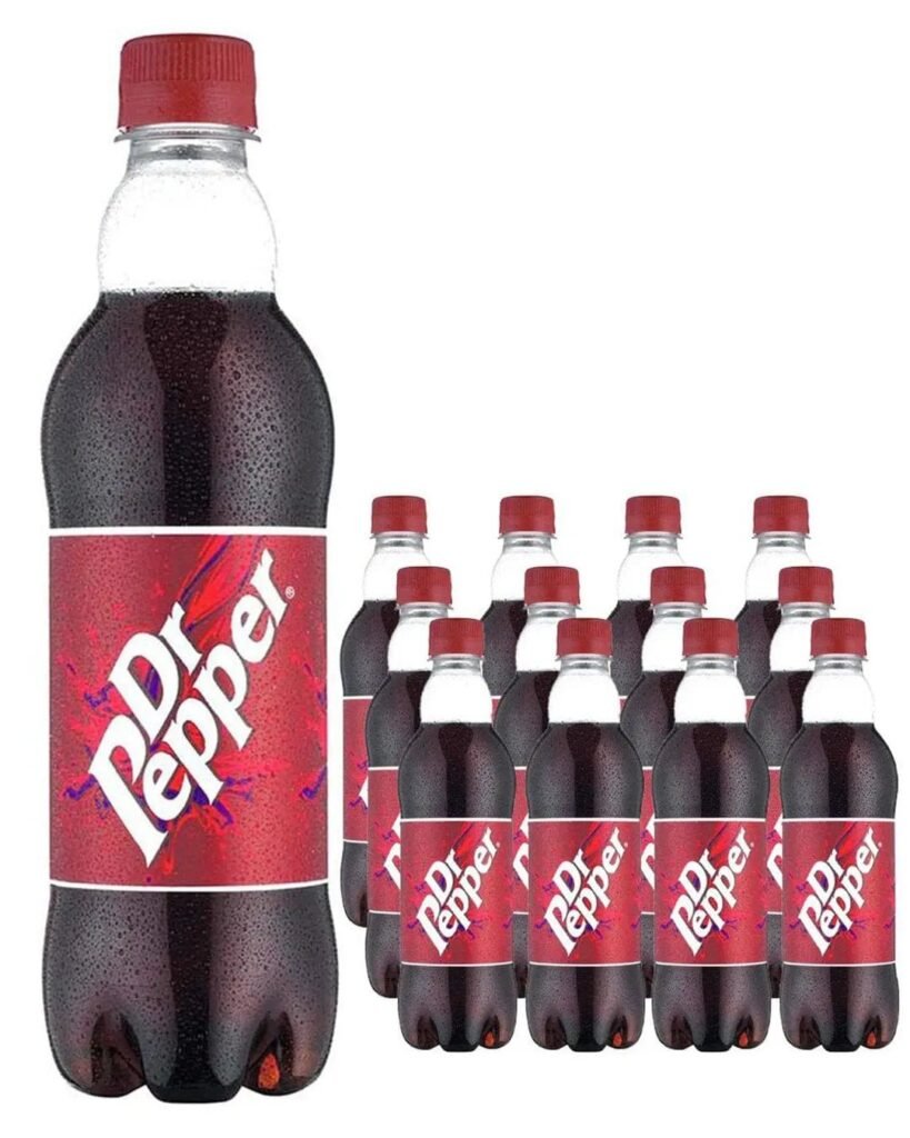 Dr Pepper Plastic Bottle 12 x 500 ml
