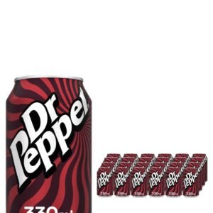 Dr Pepper Soft Drink Can 24 x 330 ml