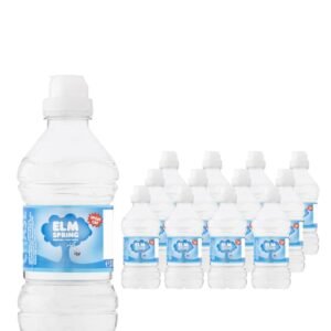 Elm Spring Still Mineral Sports Cap Bottle Water 24 x 330 ml