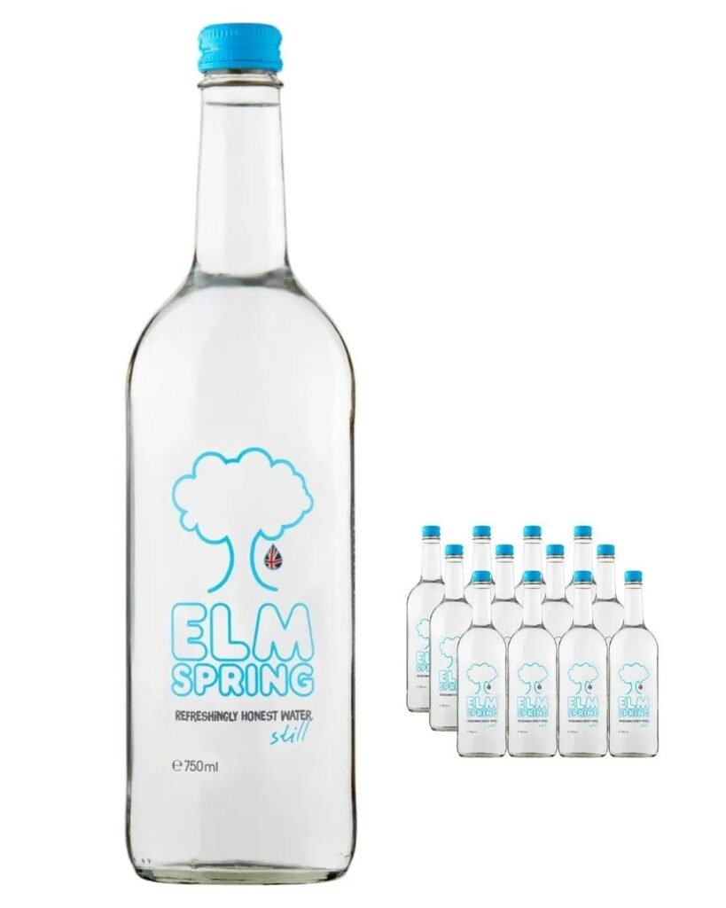 Elm Spring Still Mineral Water Glass Bottles 12 x 750 ml