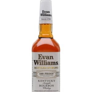 Evan Williams Kentucky White Label Straight Bourbon Whiskey 70 cl