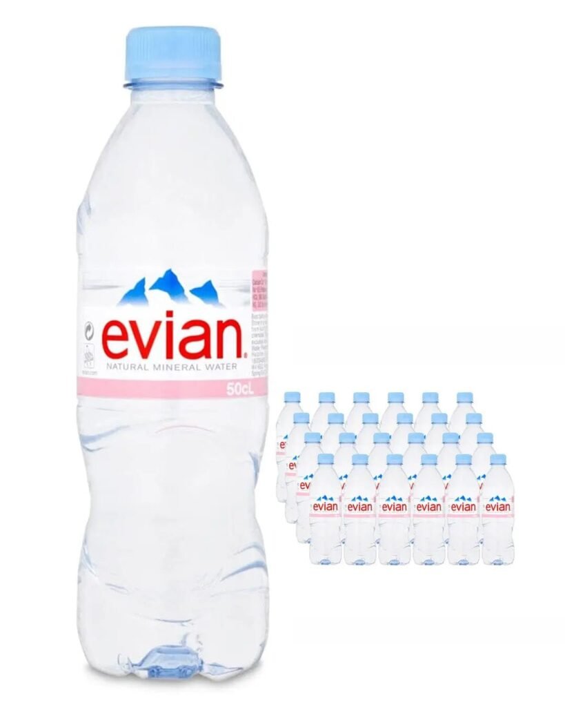 Evian Natural Spring Water 24 x 500 ml