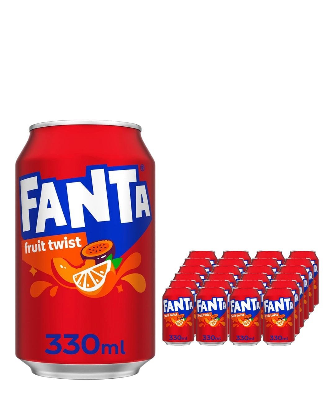 Fanta Fruit Twist Can 24 x 330 ml