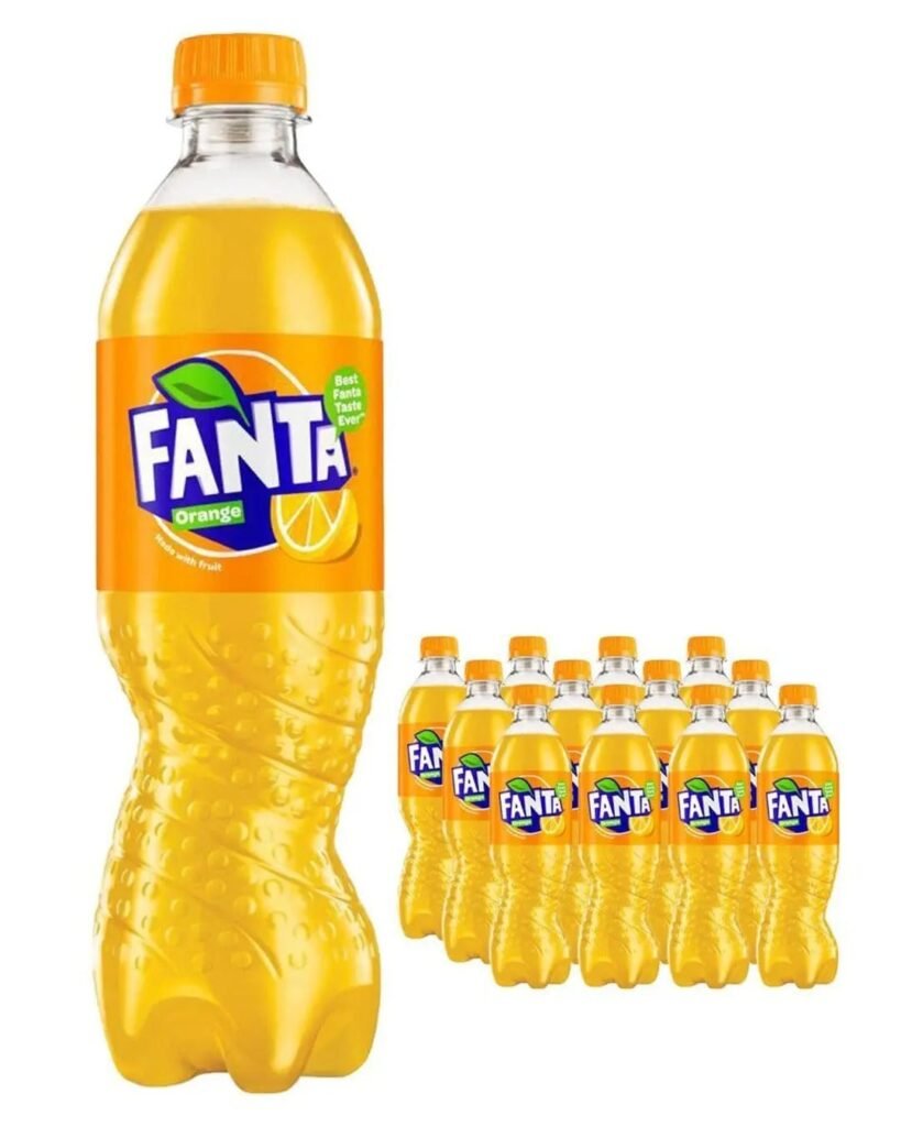Fanta Orange Plastic Bottle 12 x 500 ml