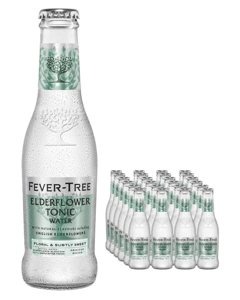 Fever-Tree Premium Elderflower Tonic Water 24 x 200 ml