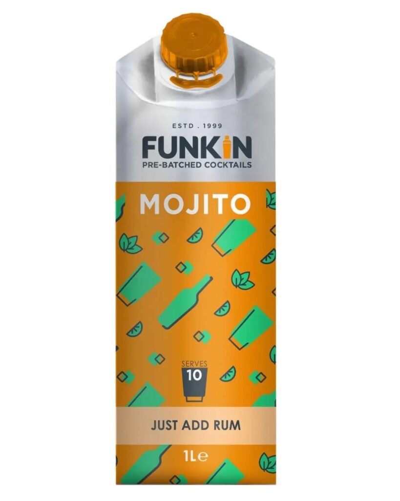 Funkin Mojito Mixer Cocktail Carton 1 L