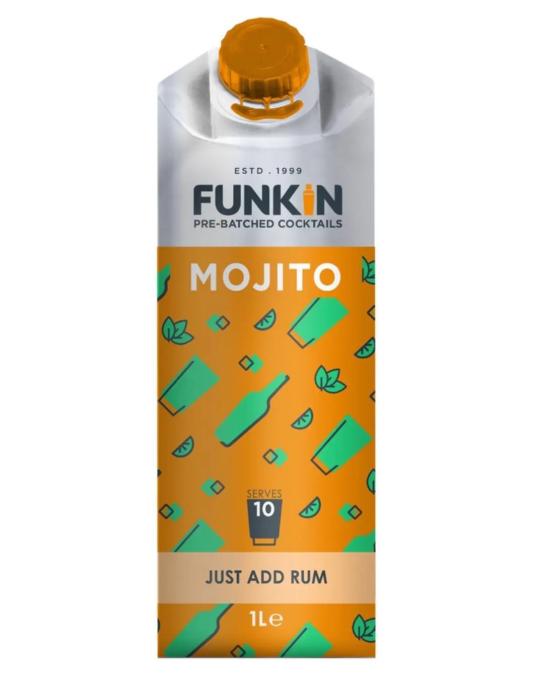 Funkin Mojito Mixer Cocktail Carton 1 L