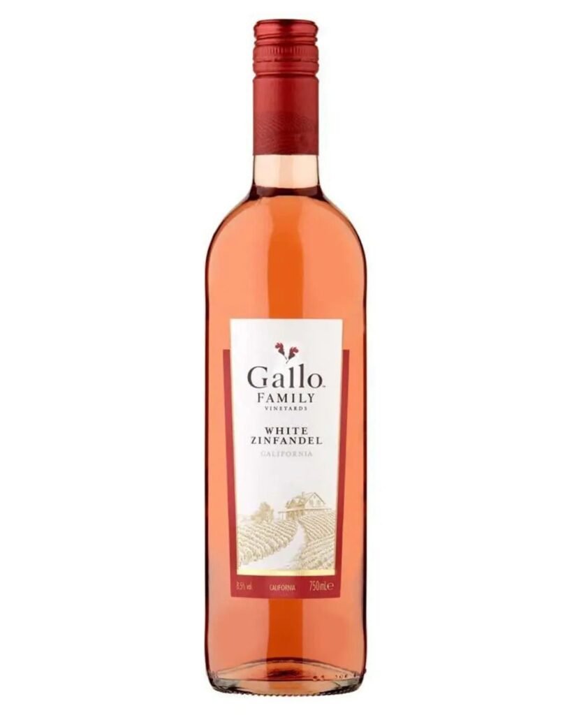 Gallo Family Vineyards White Zinfandel Rose Wine 75 cl