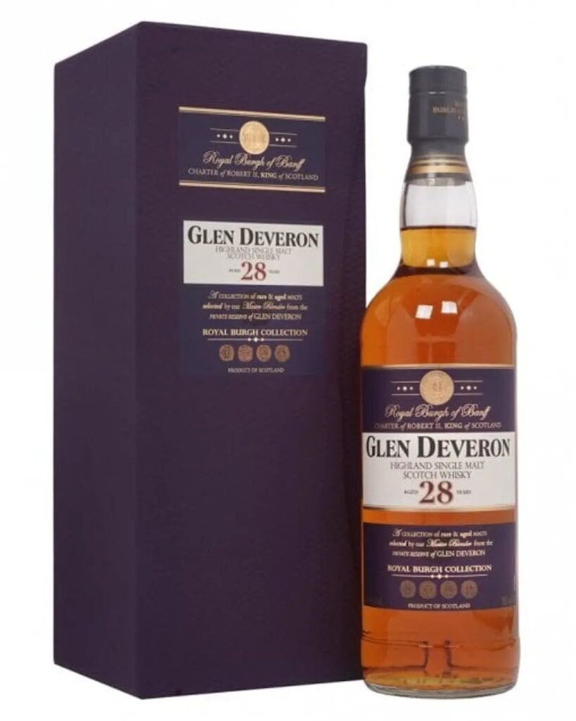 Glen Deveron 28 Year Old Royal Burgh Collection whisky 70 cl