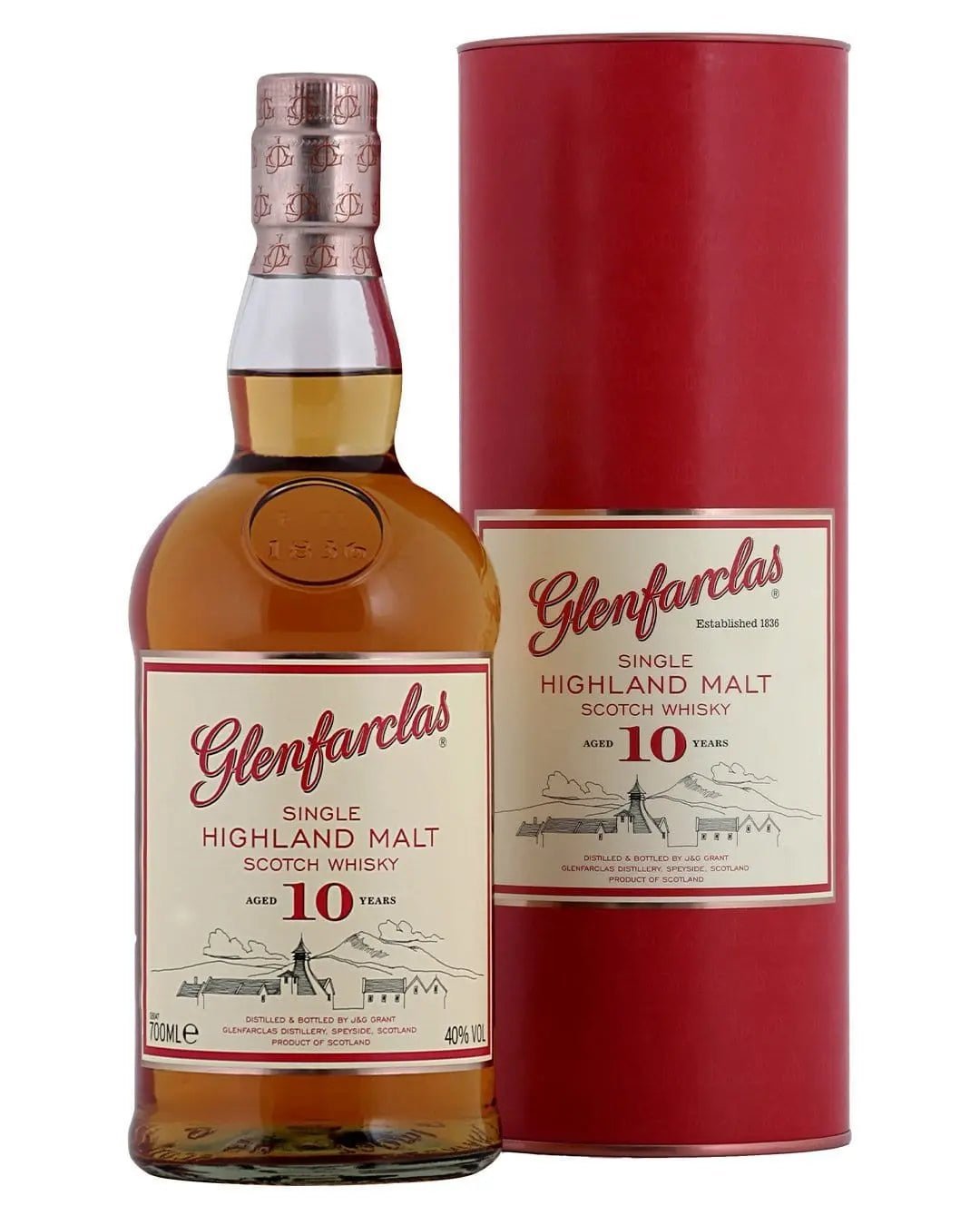 Glenfarclas 10 Year Old Single Malt Whisky 70 cl