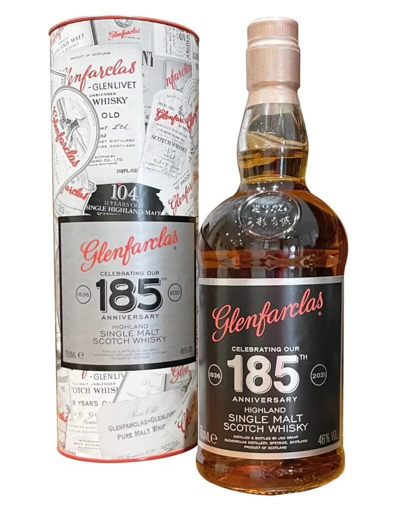 Glenfarclas 185th Anniversary Single Malt Scotch Whisky 70 cl