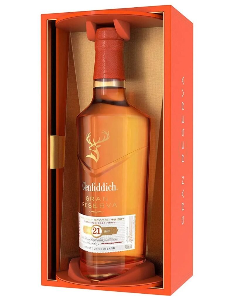 Glenfiddich Gran Reseva 21 Year Old Single Malt Scotch Whisky 70 cl