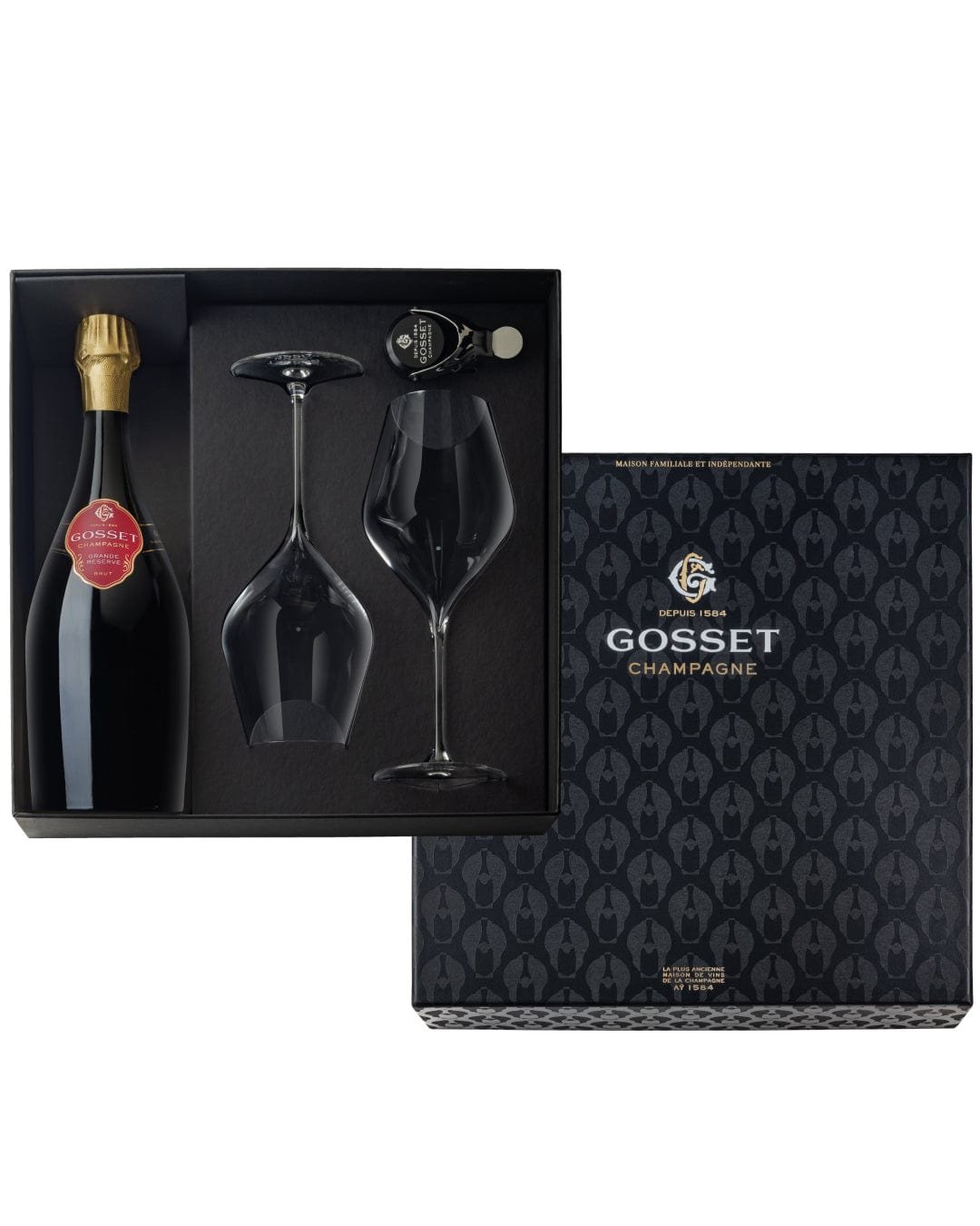 Gosset Grand Reserve Champagne Gift Set 75 cl