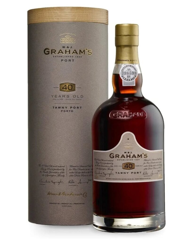Graham’s 40 Year Old Tawny in Leather Tube 75 cl