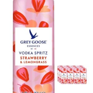 Grey Goose Essences Strawberry & Lemongrass Premixed Can 12 x 250 ml