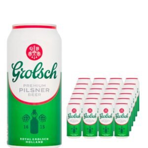 Grolsch Premium Pilsner Beer Can 24 x 440 ml