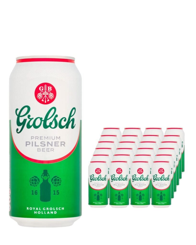 Grolsch Premium Pilsner Beer Can 24 x 440 ml