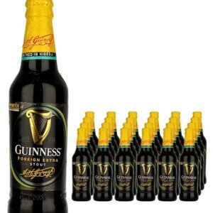 Guinness Nigerian Foreign Extra Stout Beer Bottle 24 x 325 ml