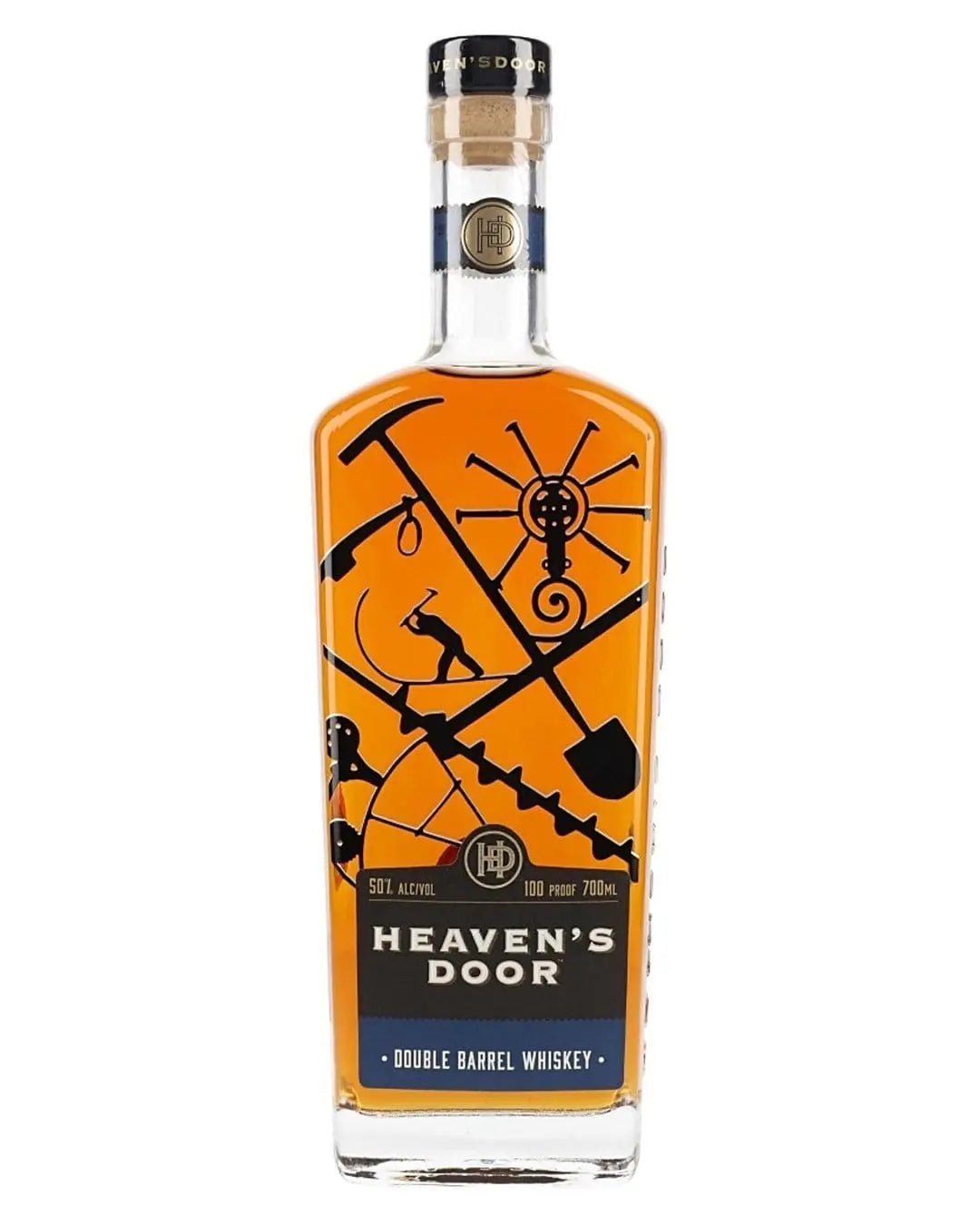 Heaven's Door Double Barrel Tennessee Bourbon Whiskey | Bob Dylan 70 cl