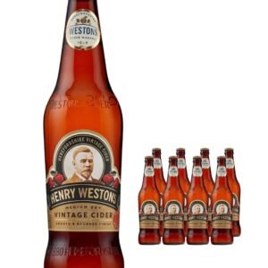 Henry Westons Vintage Medium Sweet Cider 8 x 500 ml