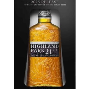 Highland Park 21 Year Old 2023 Release Scotch Whisky 70 cl