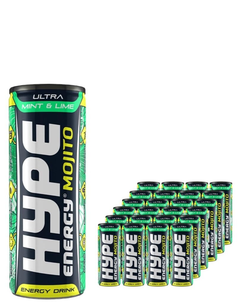 Hype Mojito Ultra Mint & Lime Energy Drink 24 x 250 ml