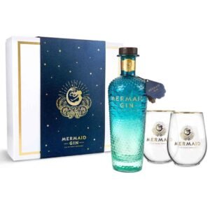 Isle of Wight Distillery Mermaid Gin Gift Pack 70 cl