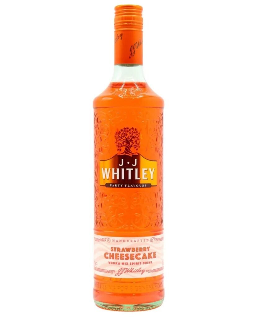 J.J. Whitley Strawberry Cheesecake Vodka Mix Spirit Drink 70 cl