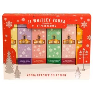 J.J. Whitley Vodka Christmas Cracker Selection 6 x 5 cl