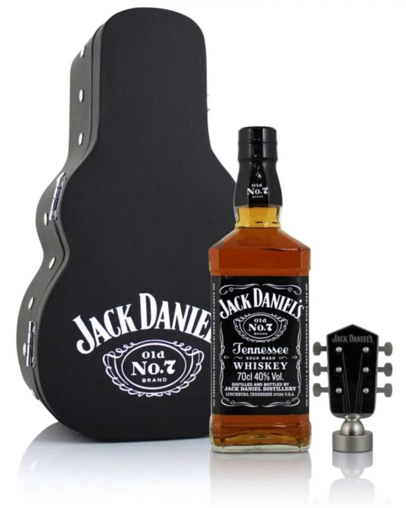 Jack Daniel's Old No 7 Guitar Case Whiskey 70 cl
