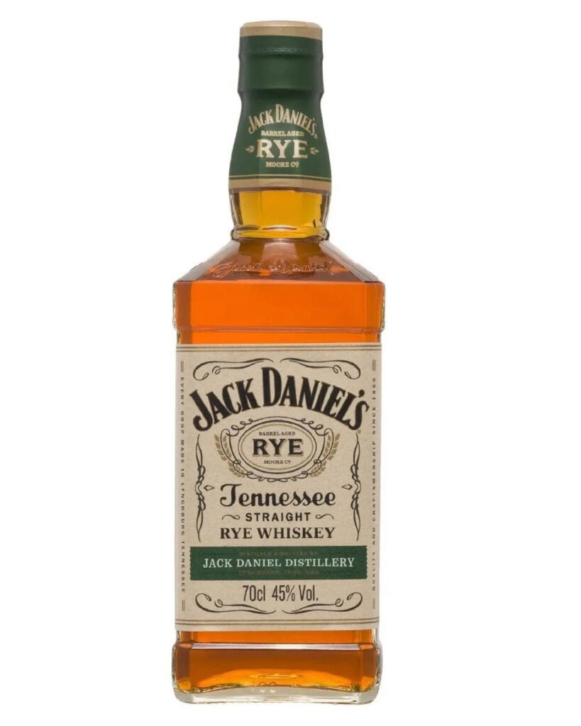 Jack Daniel's Tennessee Rye Straight Whiskey 70 cl