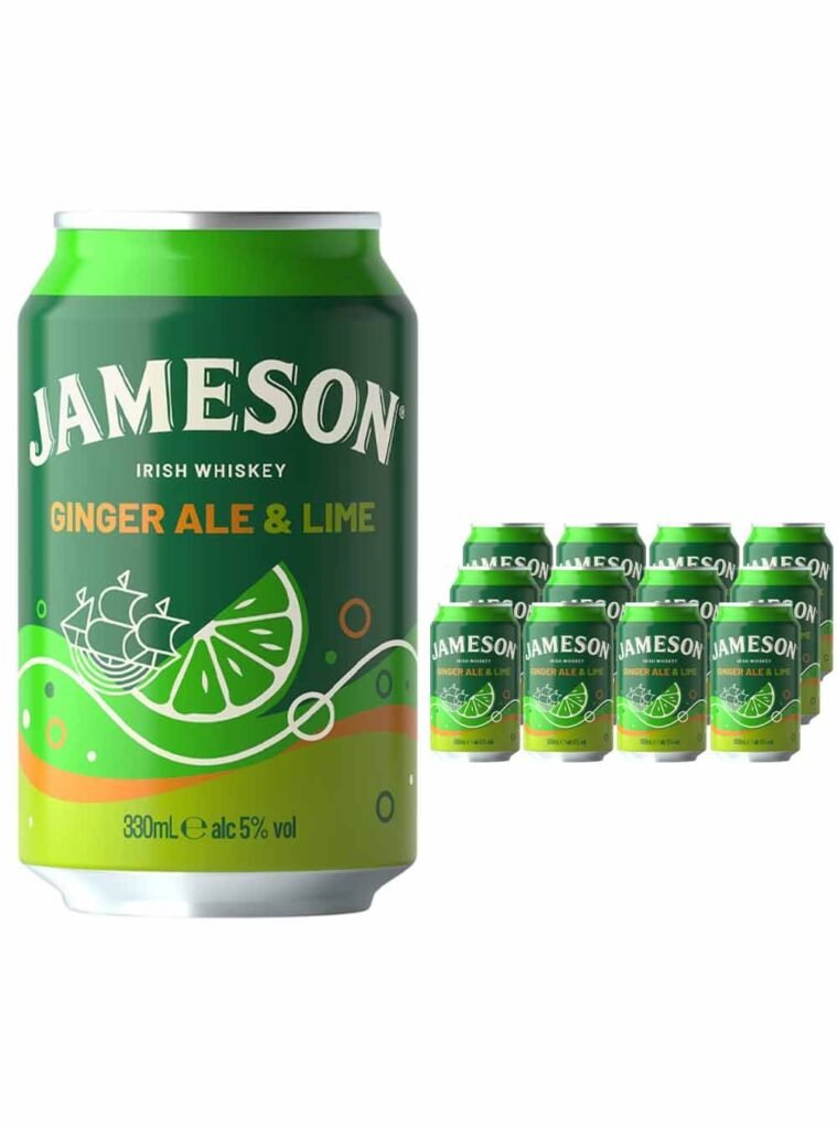 Jameson Ginger & Lime Can 12 x 330ml