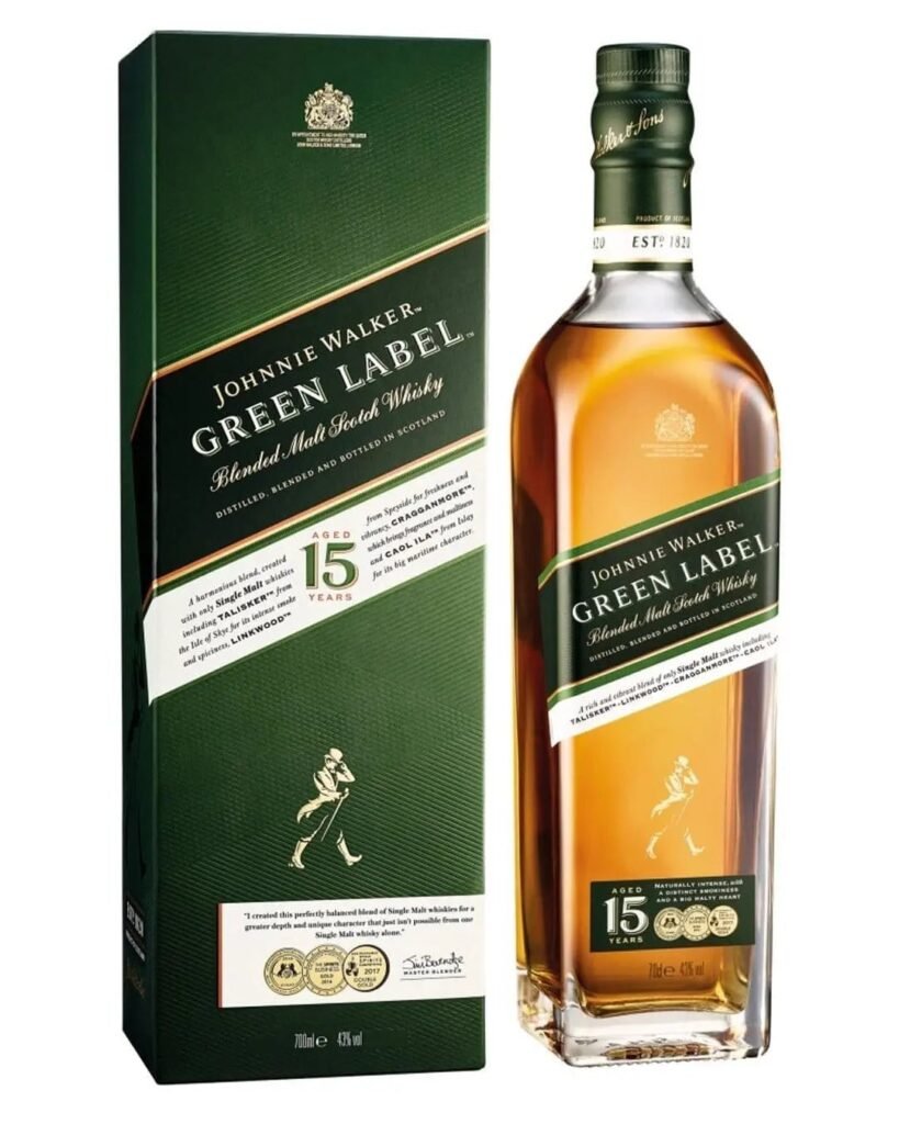 Johnnie Walker Green Label Whisky 70 cl