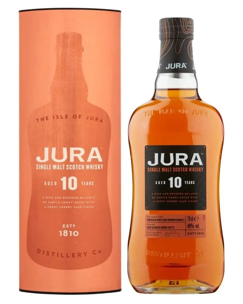 Jura 10 Year Old Whisky 70 cl