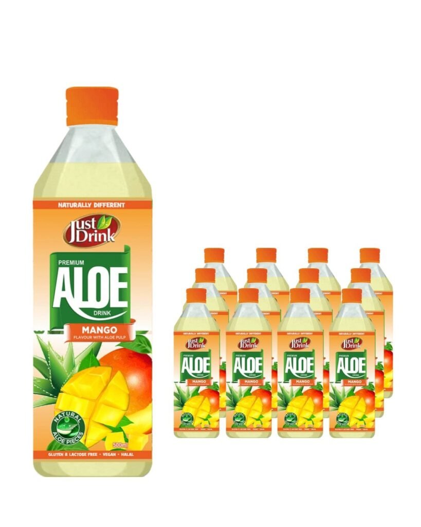 Just Drink Aloe Drink Mango 12 x 500 ml