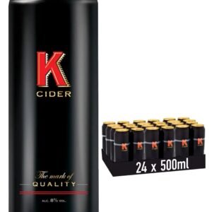 K Cider Cans 24 x 500 ml