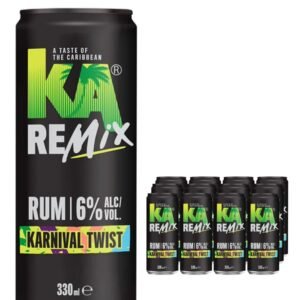 KA Remix Rum Karnival Twist Premixed Can 12 x 330 ml