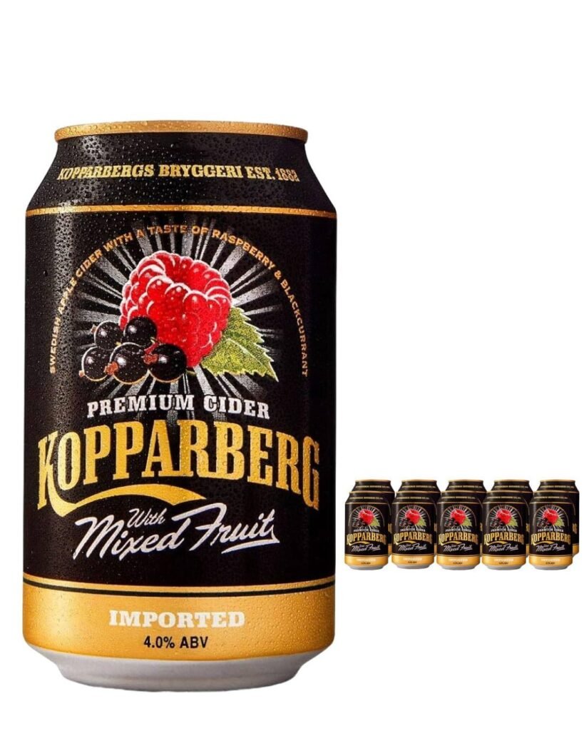 Kopparberg Mixed Fruit Cider Cans 10 x 330 ml
