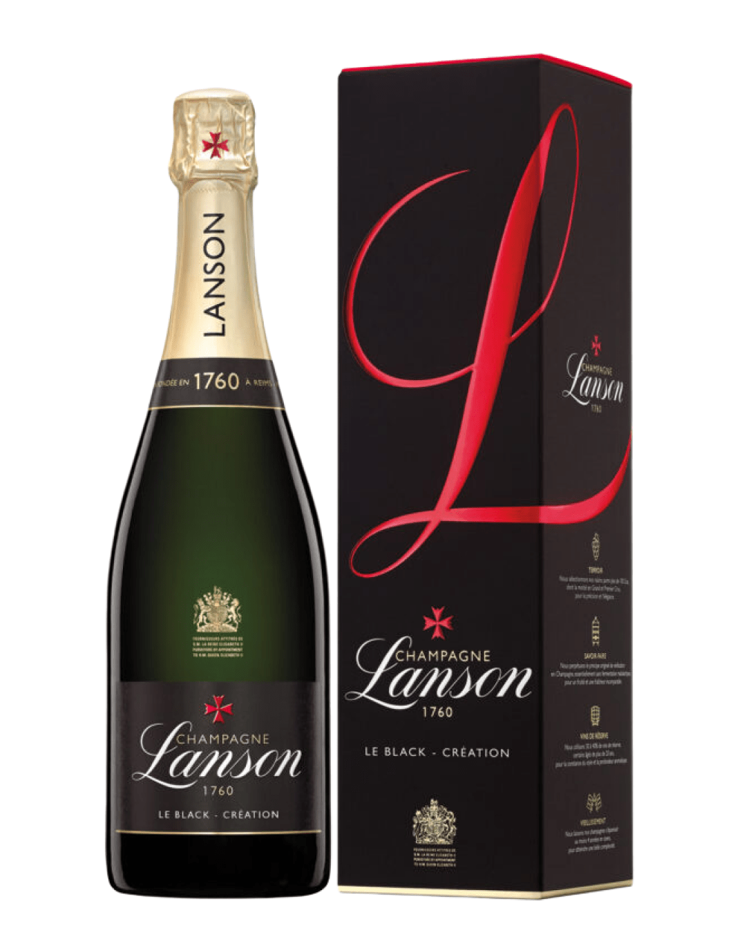 Lanson Black Label Magnum in Gift Box 1.5 L