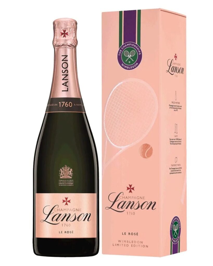 Lanson Rosé NV Wimbledon Pack 2022 75 cl