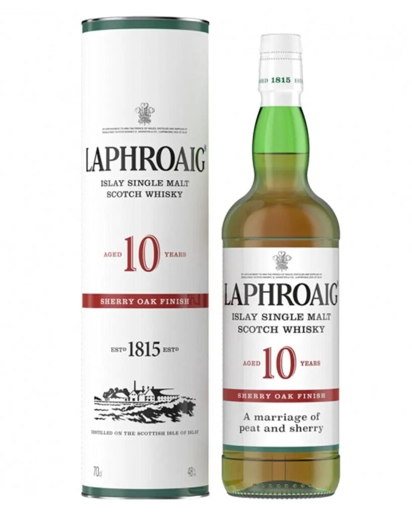 Laphroaig 10 Year Old Sherry Oak Finish Whisky 70 cl