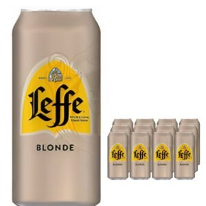 Leffe Blond Beer Can 12 x 440 ml