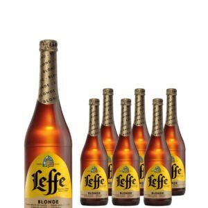 Leffe Blonde Belgian Ale Bottle 6 x 750 ml
