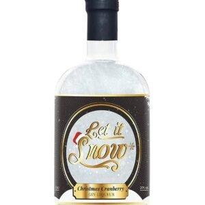 Let It Snow Christmas Cranberry Gin Liqueur 50 cl