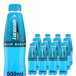 Lucozade Blue Burst Energy Drink 12 x 500 ml