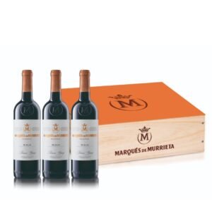 Marqués de Murrieta Reserva Rioja Three Bottle Wooden Case 3 x 75 cl