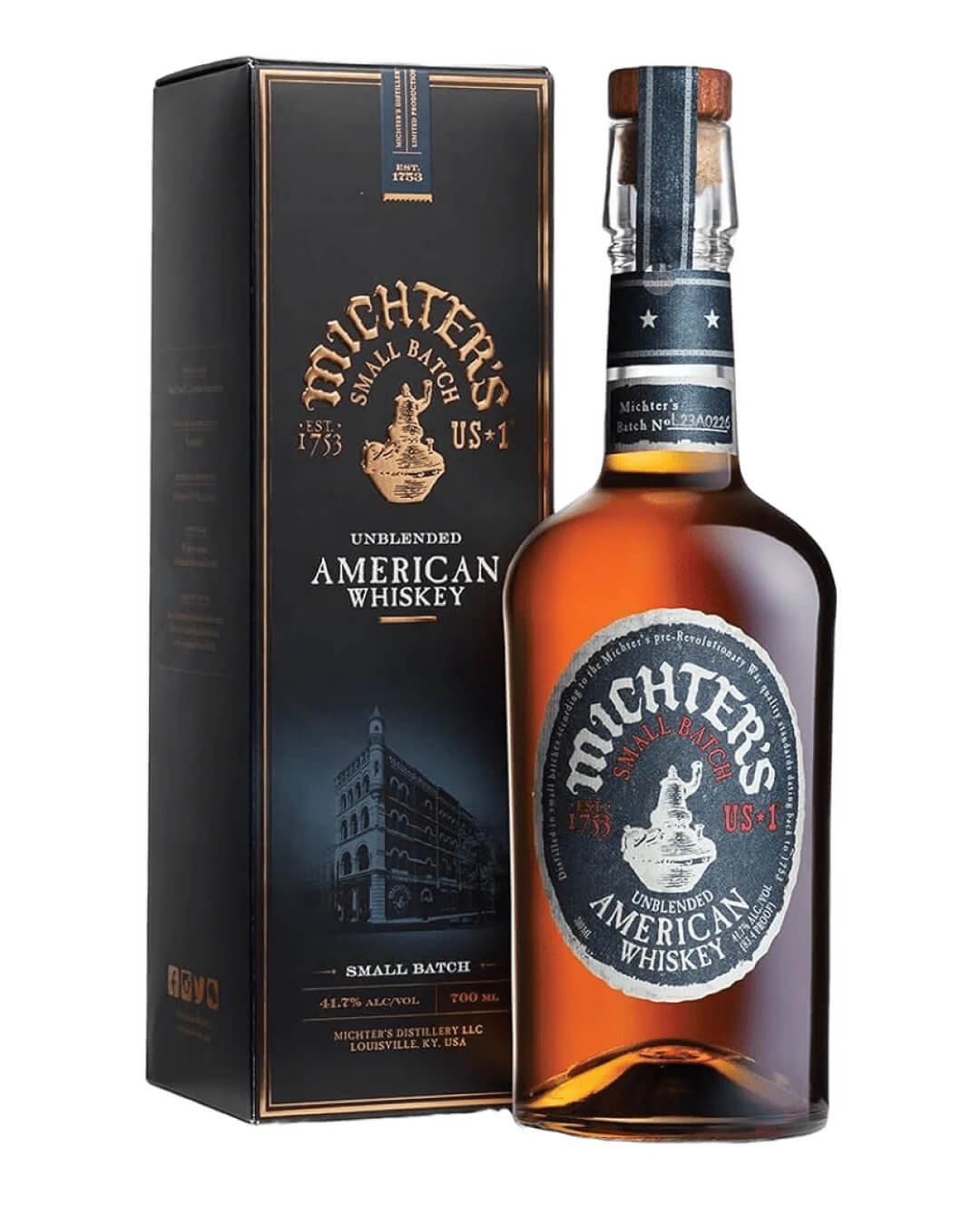 Michter's US*1 Unblended American Whiskey 70 cl